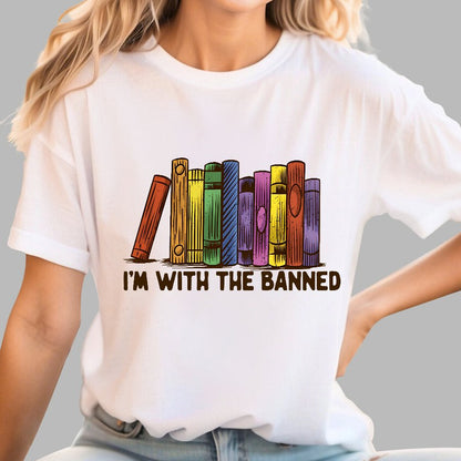 I'M With The Banned Geek T-Shirt