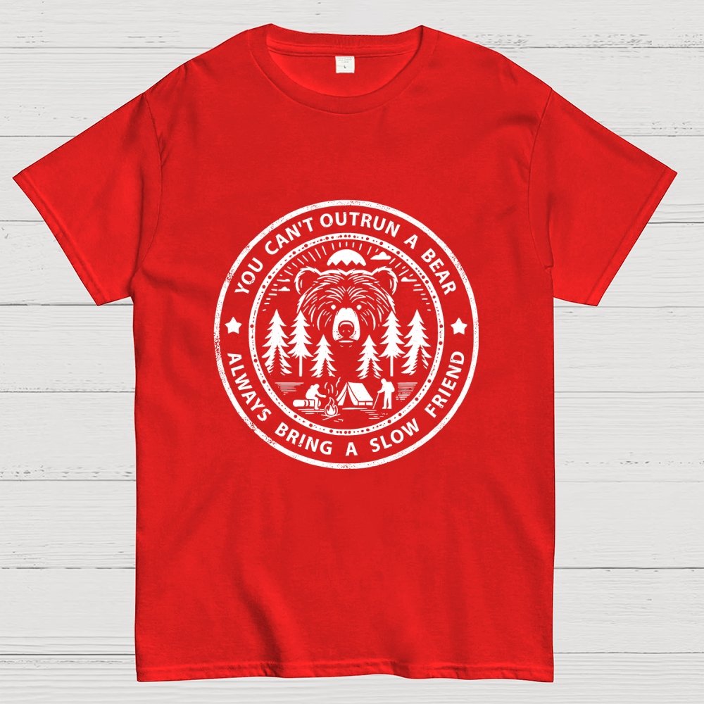 You Can't Outrun A Bear Geek T-Shirt