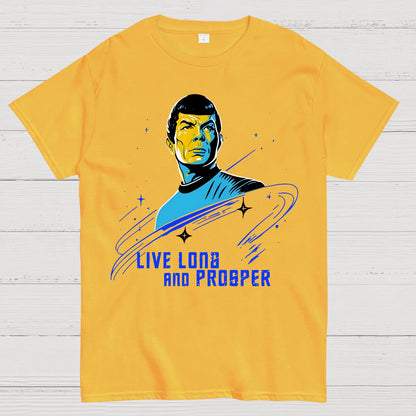 Live Long And Prosper Geek T-Shirt