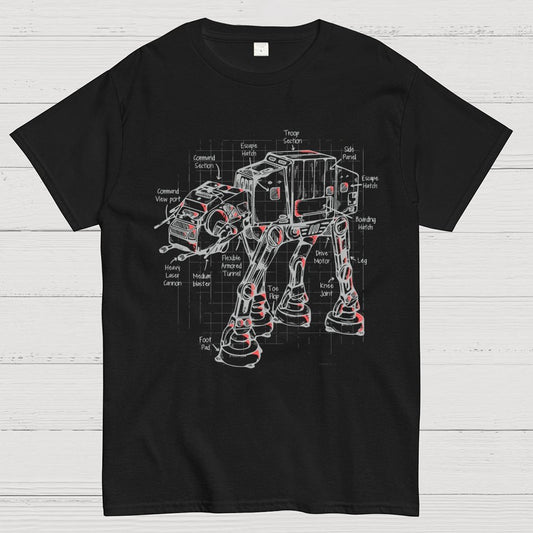 Walker's Blueprint Geek T-Shirt