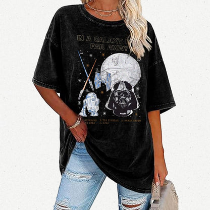 In A Mysterious Galaxy Vintage Distressed T-shirt