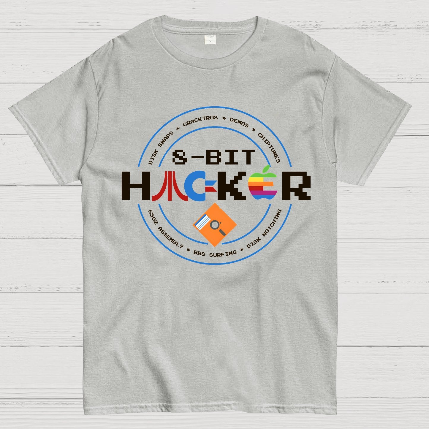 8-bit Hacker Geek T-Shirt