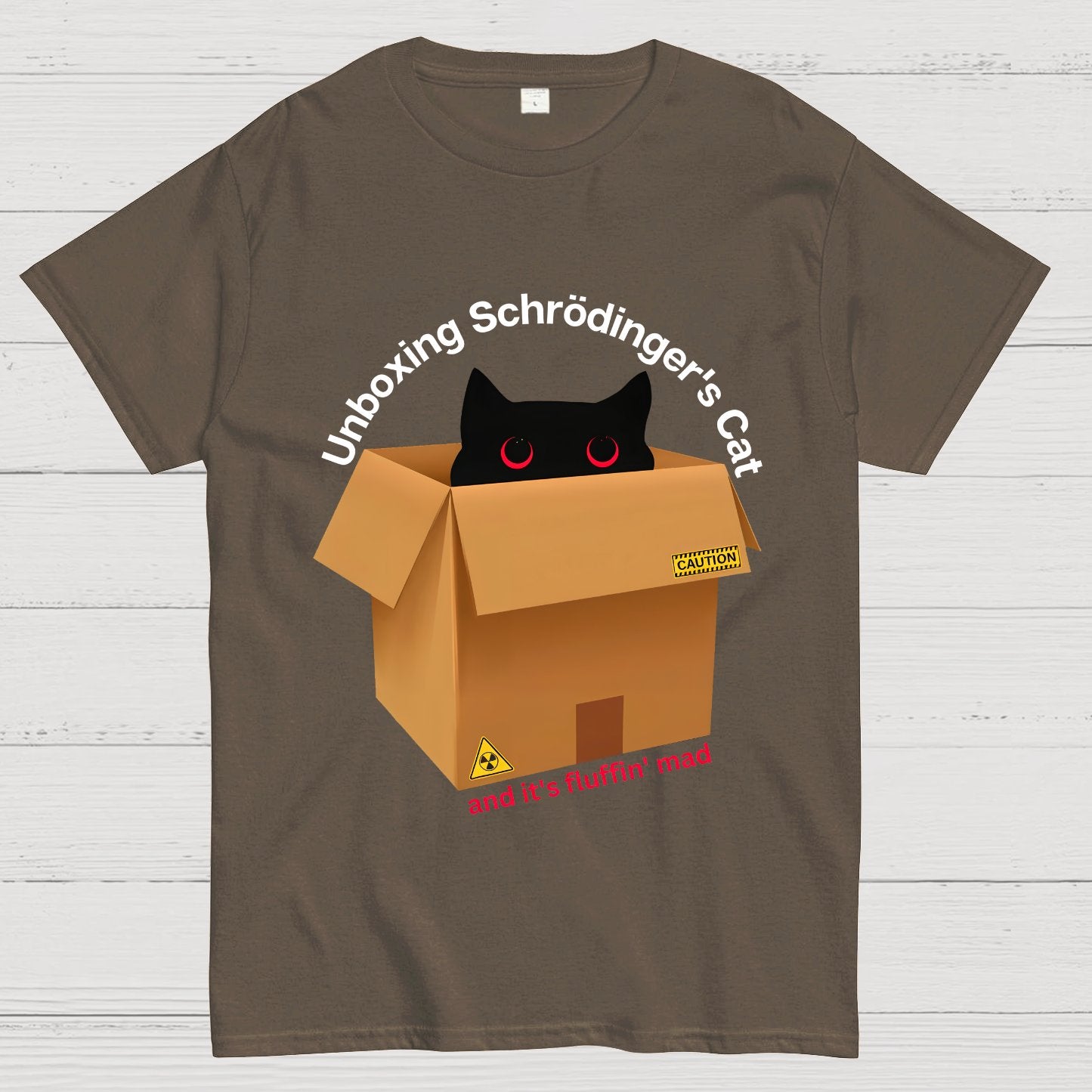 Unboxing Schrodinger's Cat Geeky T-Shirt