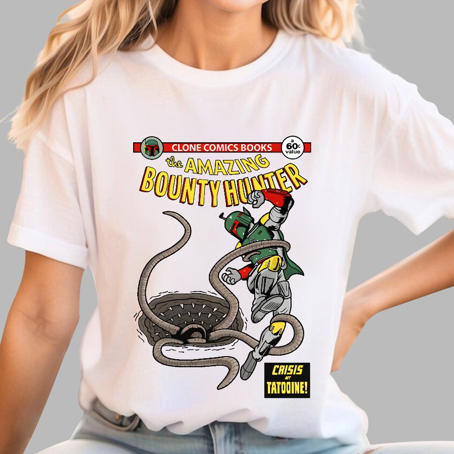 Desert Monsters and Hunters Geeky T-Shirt