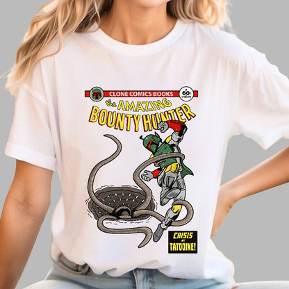 Desert Monsters and Hunters Geeky T-Shirt