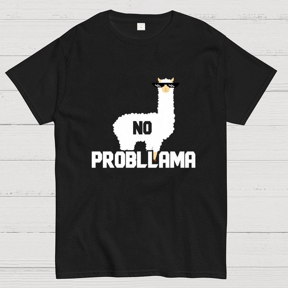 No Probllama Geek T-Shirt