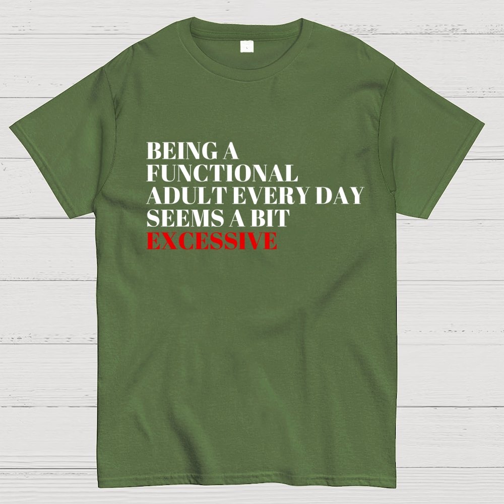 Functional Adult Geek T-Shirt