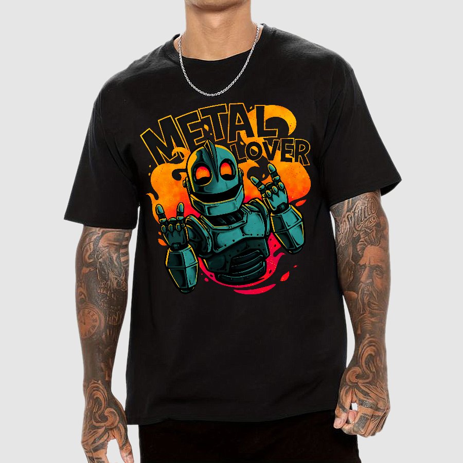 Giant Metal Lover Geek T-Shirt