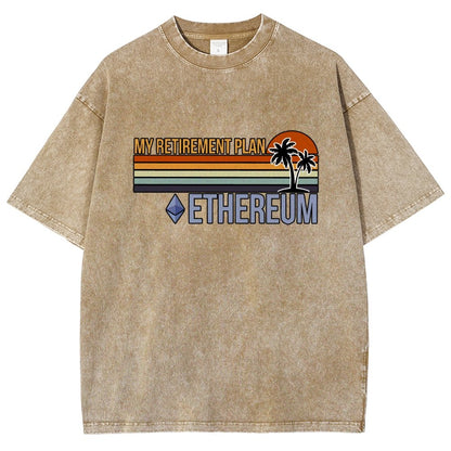 ETH Retirement Plan Vintage Distressed T-shirt