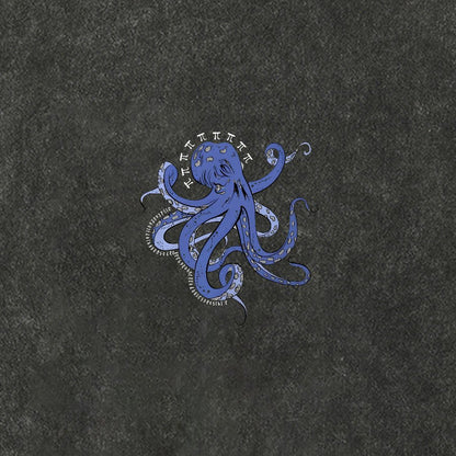 Funny Pi Day Octopus Vintage Distressed T-shirt