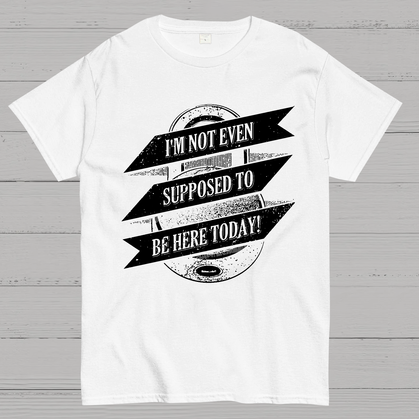 Not Supposed To Be Here Nerdy T-Shirt