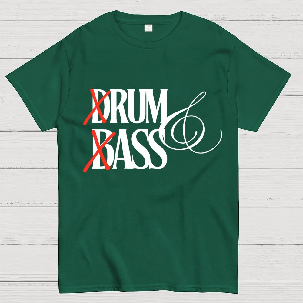 Funny Drum & bass lovers Geek T-Shirt