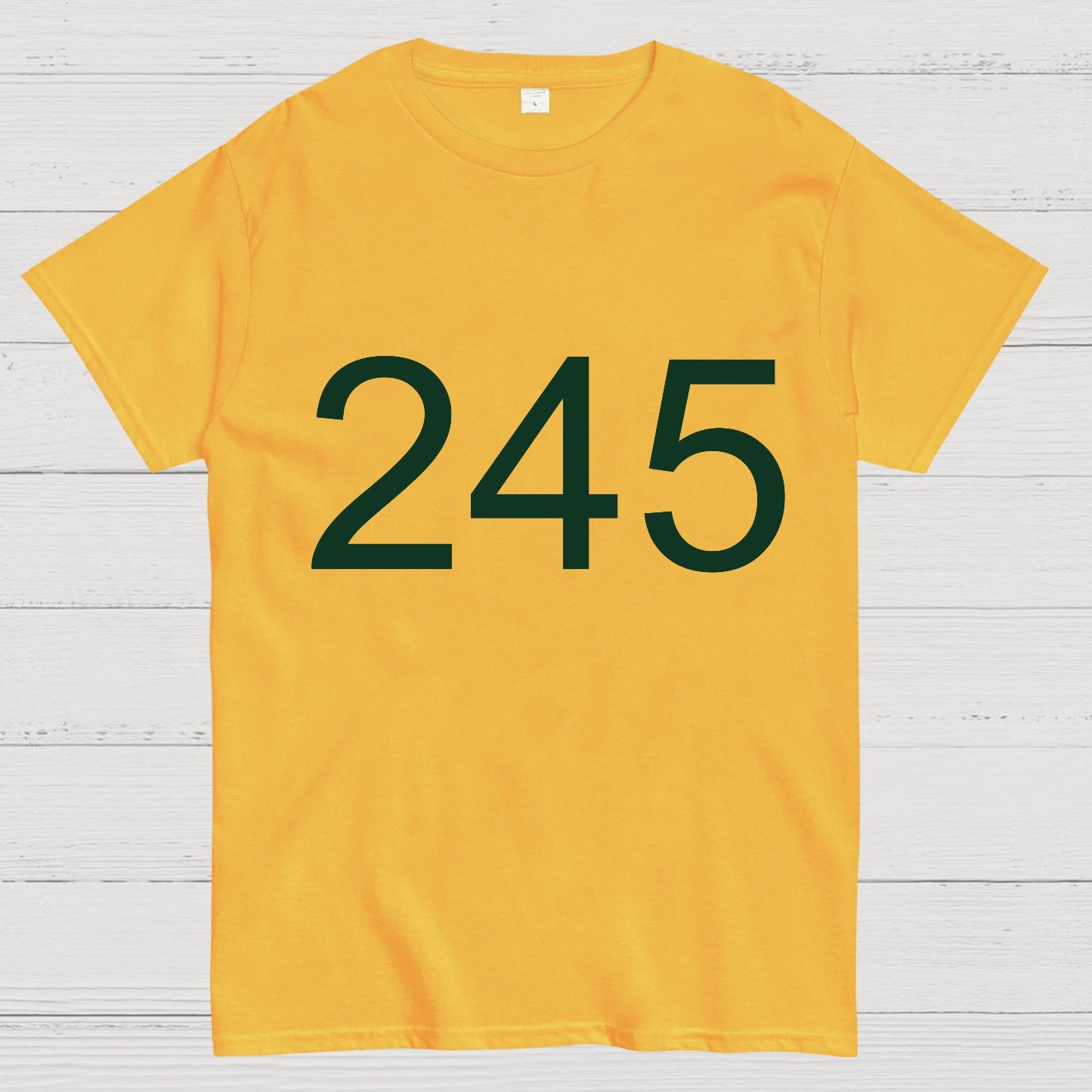 Number 245 Game Movie Geek T-Shirt