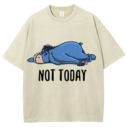 Not Today Vintage Distressed T-shirt