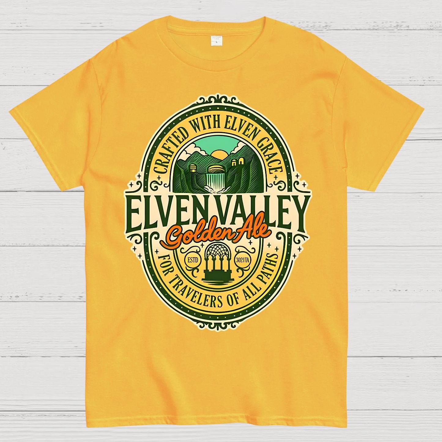 Mystic Valley Golden Ale Geek T-Shirt