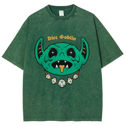 Dice Goblin Vintage Distressed T-shirt