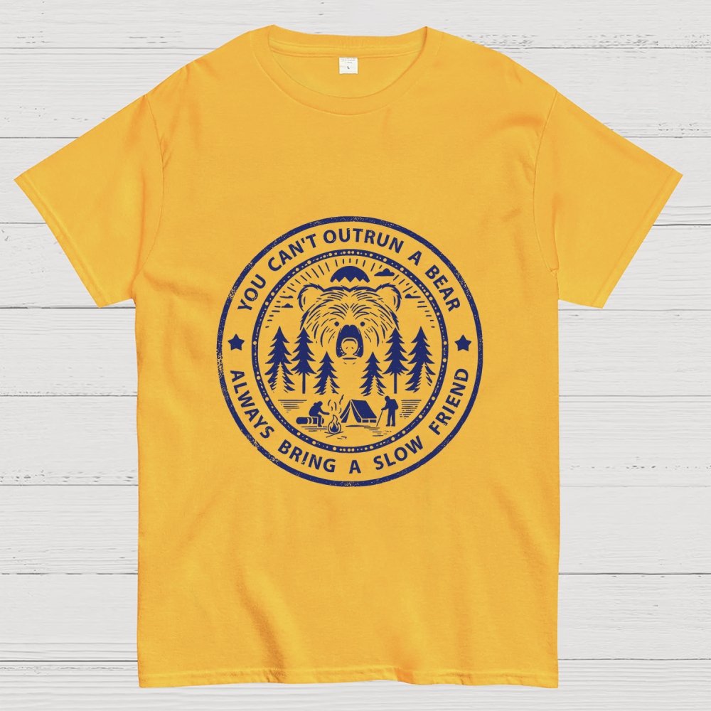 You Can't Outrun A Bear Geek T-Shirt