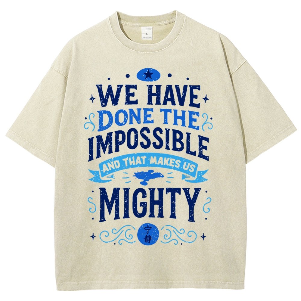 Mighty Heroes Vintage Distressed T-shirt