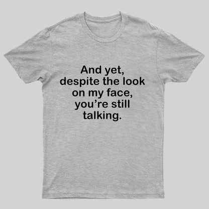 Funny Words Geeky T-Shirt