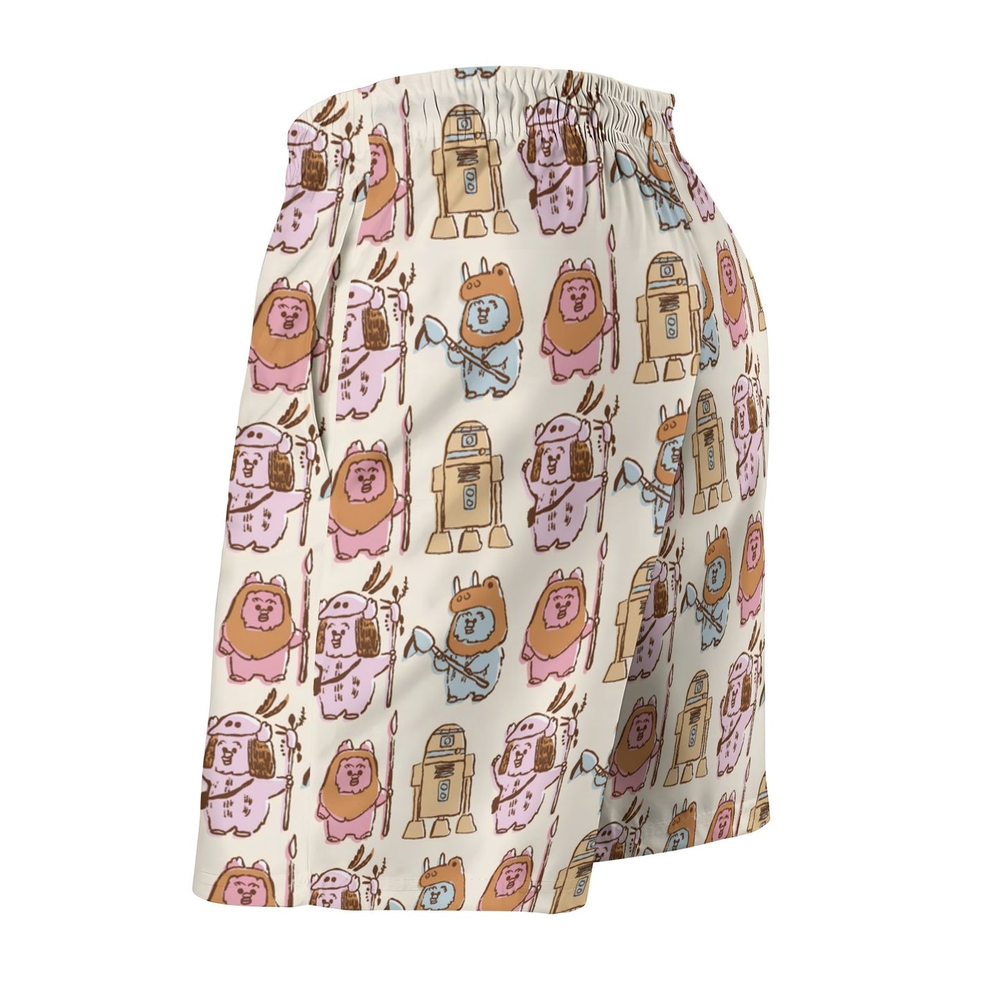 Doodle Monster Geek Shorts