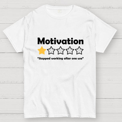 Motivation Review Geek T-Shirt