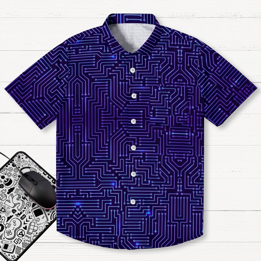 Circuit Board Geeky Shirt