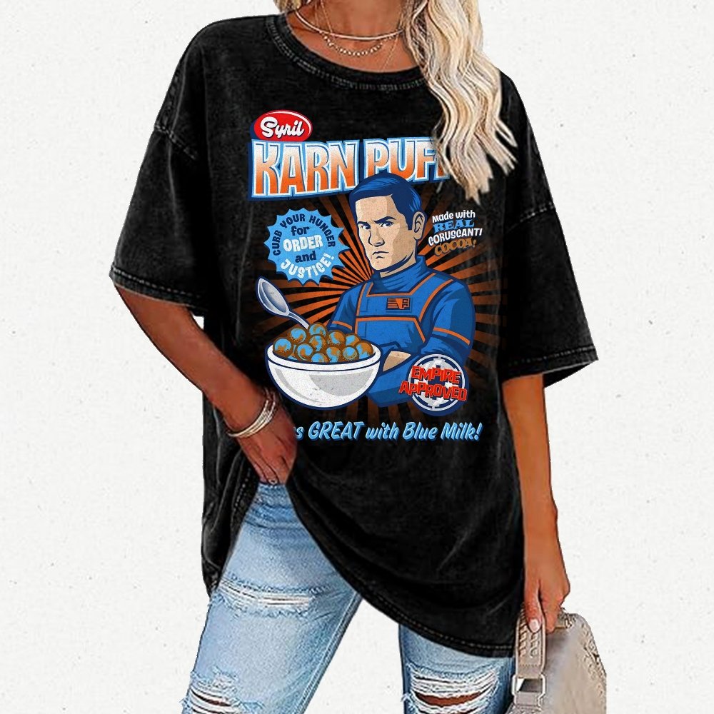 Karn Puffs Vintage Distressed T-shirt