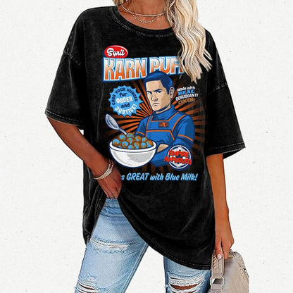 Karn Puffs Vintage Distressed T-shirt