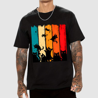 Retro Kitty Chaos Geek T-Shirt