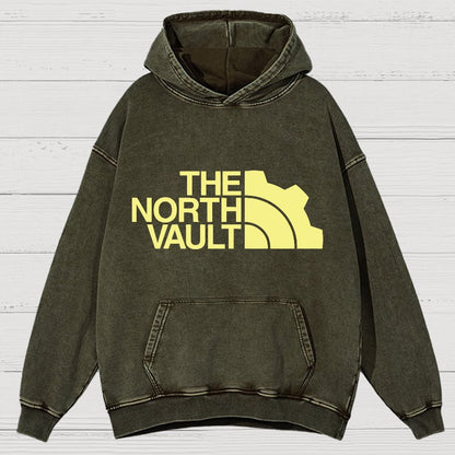 The North Vault  Vintage Distressed Hoodie