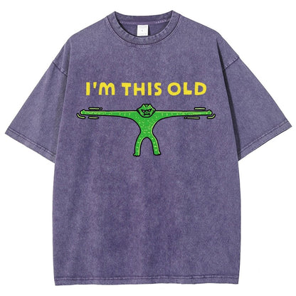 Old As Stretch Vintage Distressed T-shirt
