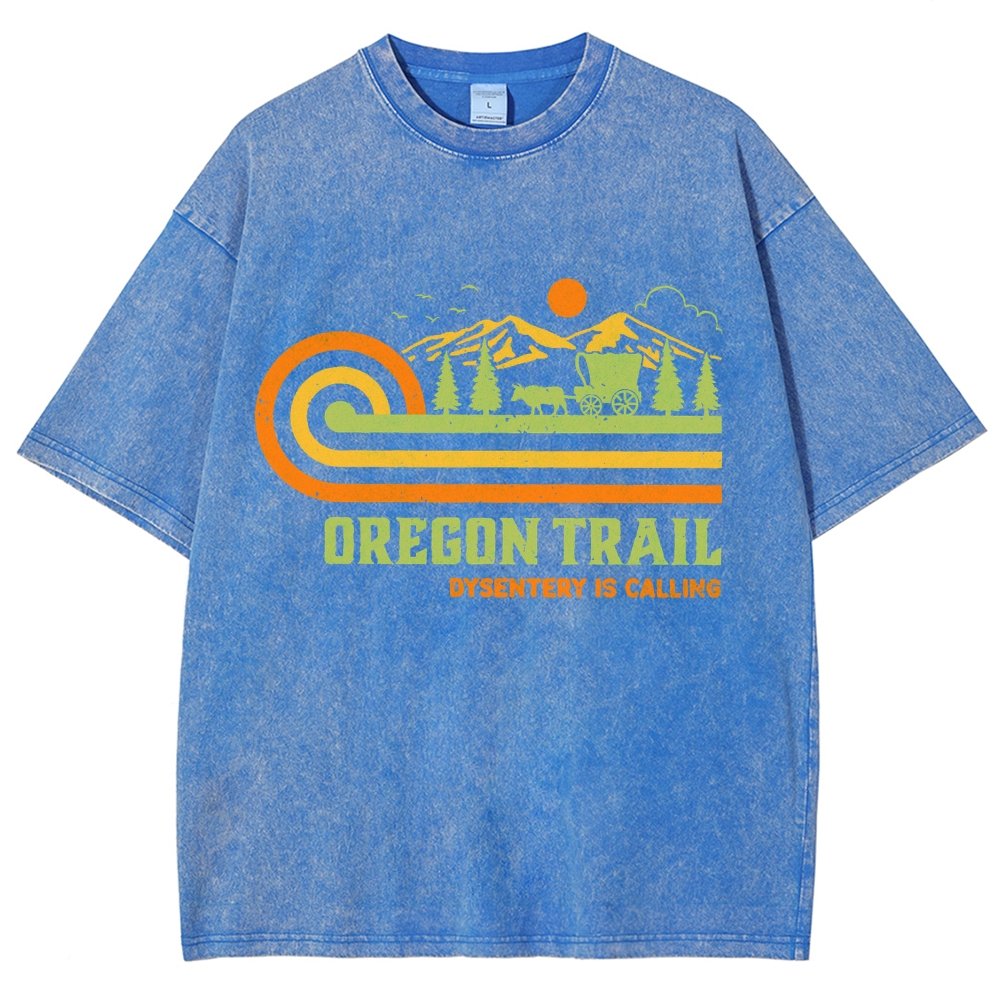 Vintage Oregon Trail Vintage Distressed T-shirt
