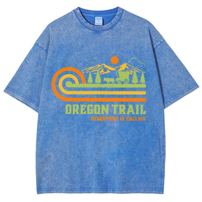 Vintage Oregon Trail Vintage Distressed T-shirt