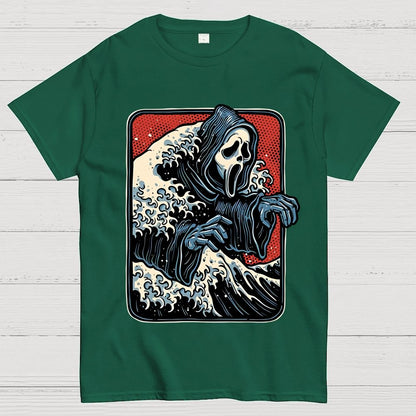 Ghost Wave Unisex Geek T-Shirt