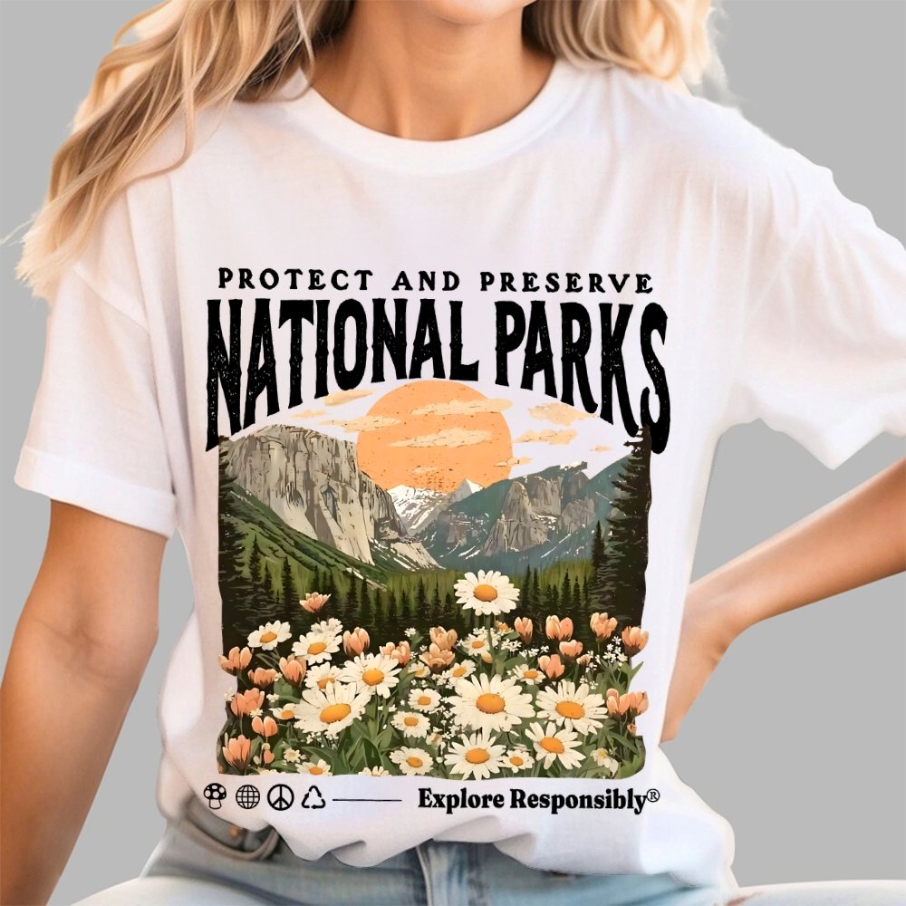 National Parks Unisex Geek T-Shirt