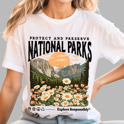 National Parks Unisex Geek T-Shirt