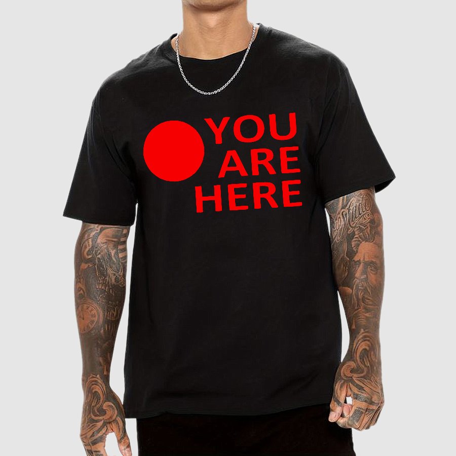 You Are Here Geek T-Shirt