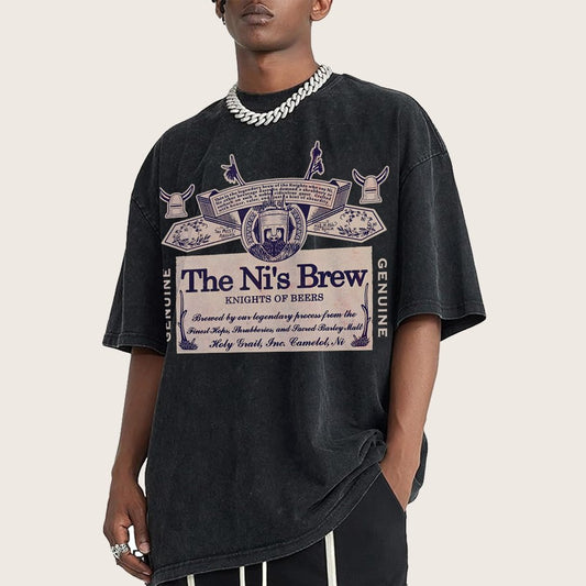 The Ni's Brew Vintage Distressed T-shirt