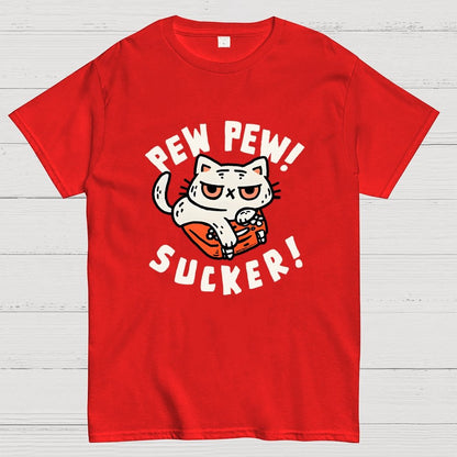Pew Pew Sucker! Unisex Geek T-Shirt
