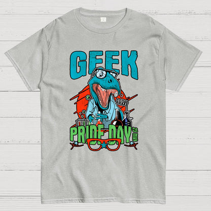 Geek Pride Day Dinosaur Rex Geek T-Shirt