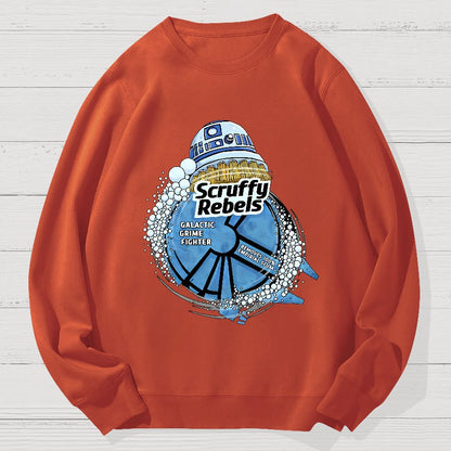 Scruffy Outlaws Nerd Geek Cotton Sweatshirt