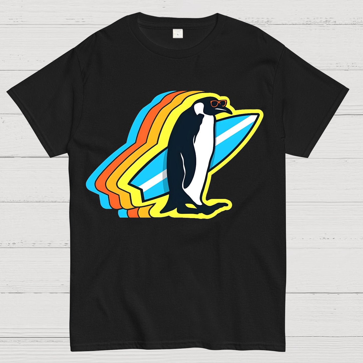 Surf Antarctica Geek T-Shirt
