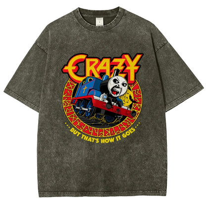 Crazy Tom Vintage Distressed T-shirt