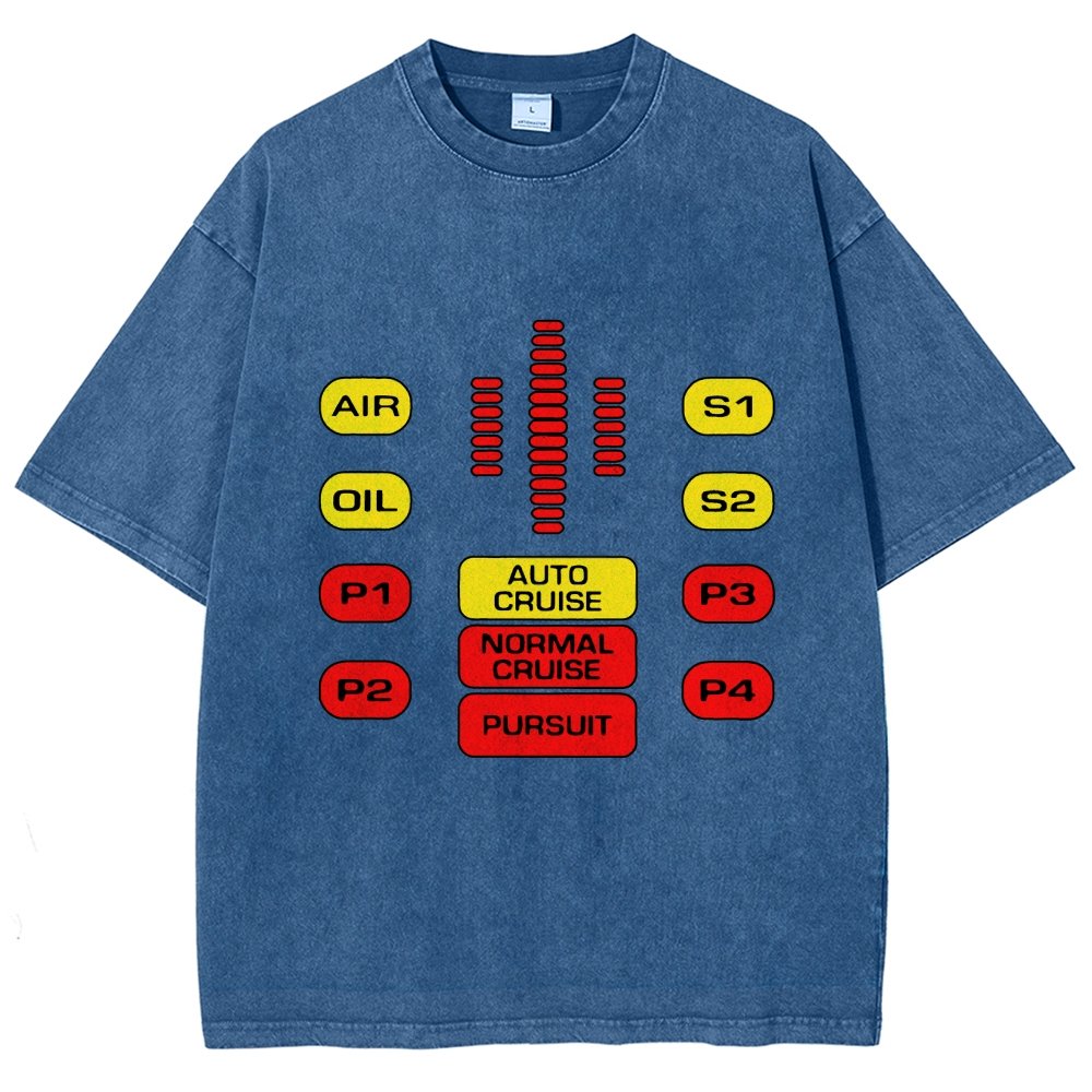 Kit Dashboard Supercar Vintage Distressed T-shirt