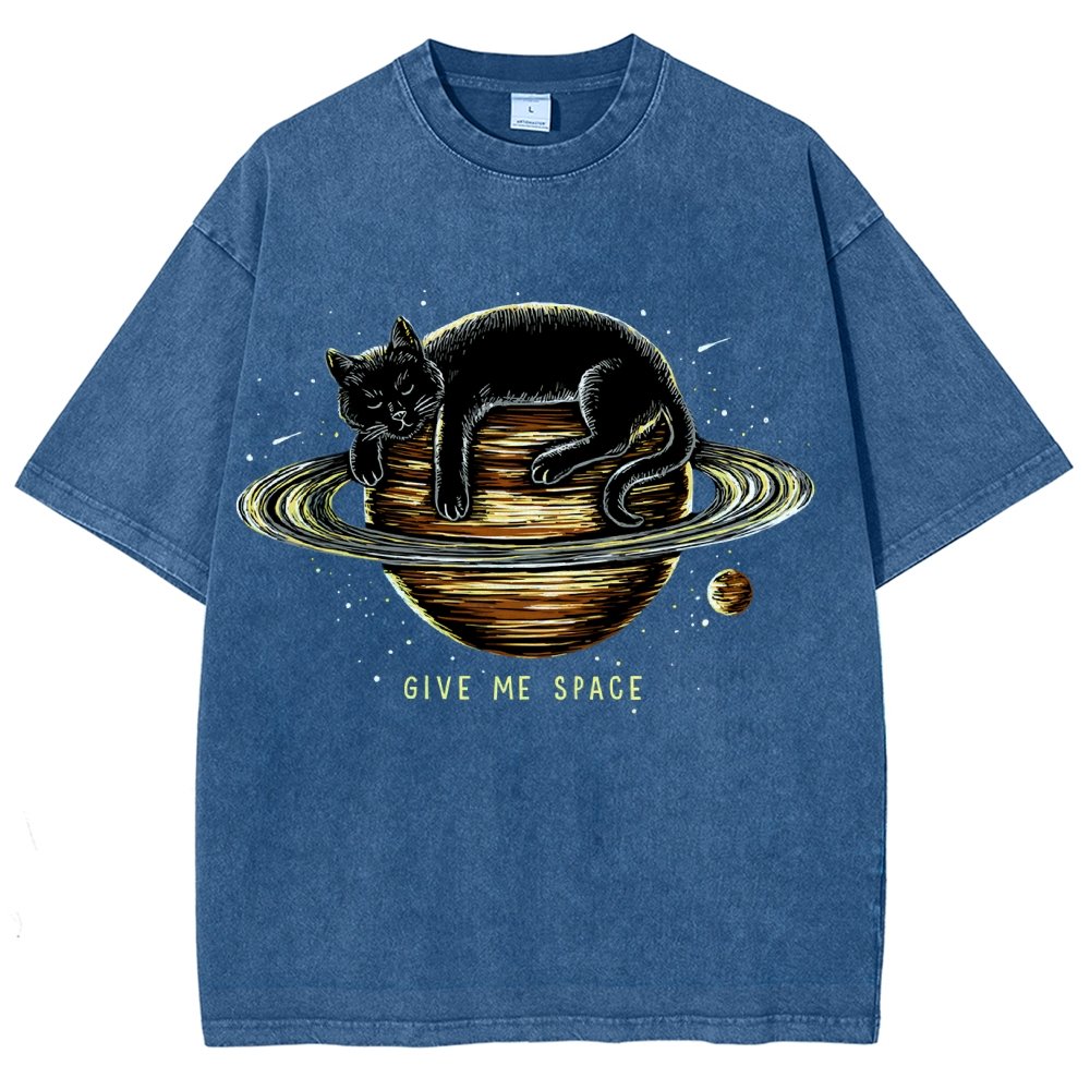 Give me space Vintage Distressed T-shirt