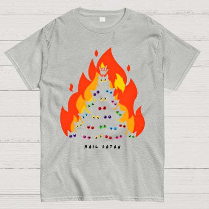 Hail Satan Geek T-Shirt