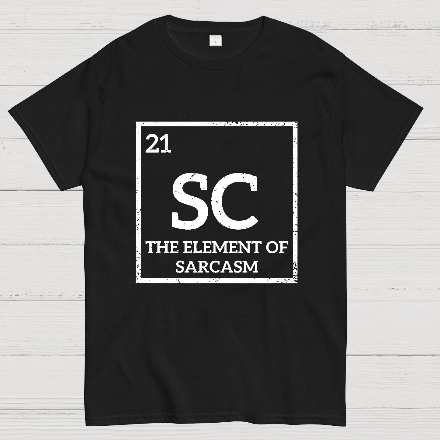 Sc The Element Of Sarcasm Geek T-Shirt