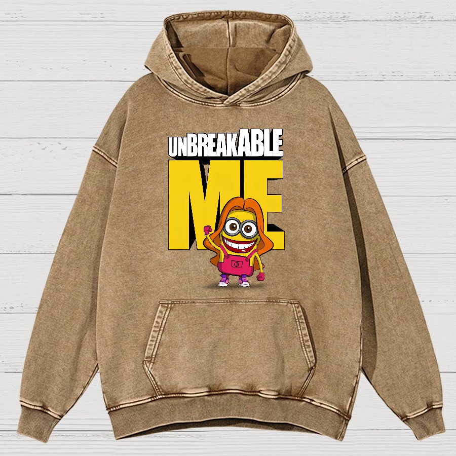 The Indestructible Me Vintage Distressed Hoodie