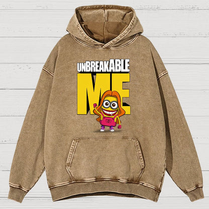 The Indestructible Me Vintage Distressed Hoodie