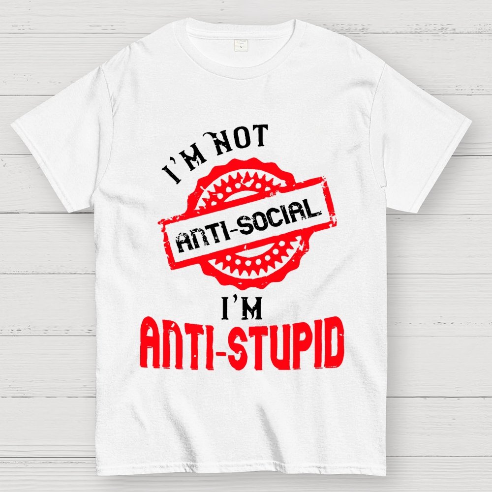 Anti-Stupid Geek T-Shirt